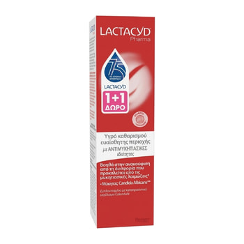 Lactacyd Καθαριστικό Ευαίσθητης Περιοχής Με Αντιμυκητιασικούς Παράγοντες Pharma Antifungal