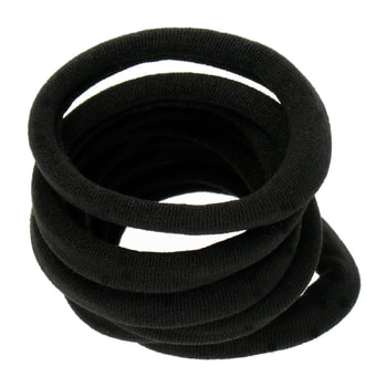 Azadé Hair Elastics Set Black