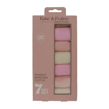 Bake & Praline Make-up Removal Pads