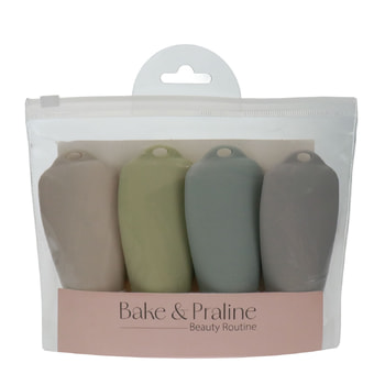 Bake & Praline Silicone Travel Bottles Set