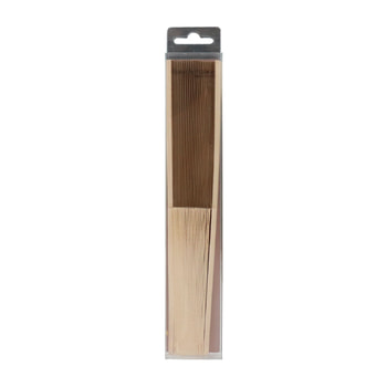 Bake & Praline Wooden Fan