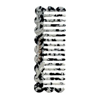 HEY Beauty Flower Comb In Black & White
