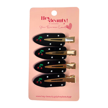 HEY Beauty Backstage Clips In Black Cherry
