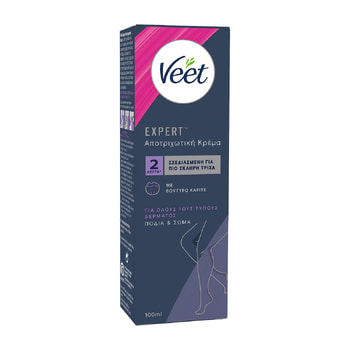 Veet Αποτριχωτική Κρέμα Expert για Όλους Τους Τύπους Δέρματος
