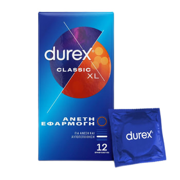 Durex Classic Comfort Fit Condoms XL