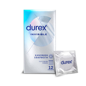 Durex Προφυλακτικά Εξαιρετικά Λεπτά Invisible