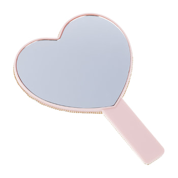 Emmanouela Cosmetics Pink Glam Hand Mirror