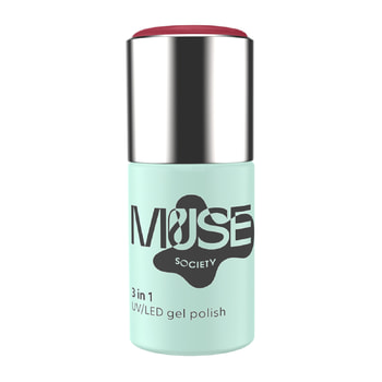 Muse Society Ημιμόνιμο Βερνίκι Νυχιών – Ruby Red #004 10 ml
