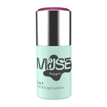 Muse Society Semi-Permanent Nail Polish - Black Cherry #005 10 ml