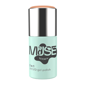 Muse Society Semi-Permanent Nail Polish – Tender Peach #008 10 ml