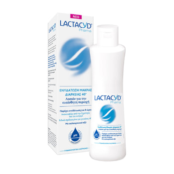 Lactacyd Pharma Ultra Moisturizing Λοσιόν Καθαρισμού Ευαίσθητης Περιοχής Για Γυναίκες 40+