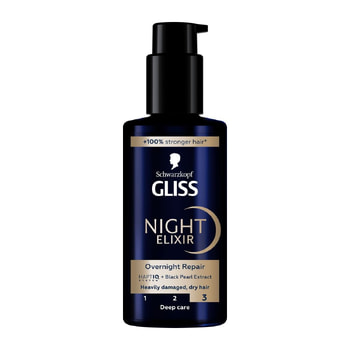Gliss Night Elixir Overnight Repair Hair Repair Treatment