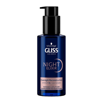 Gliss Night Elixir Split Hair Repair Treatment