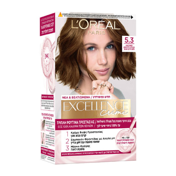 Excellence Creme Light Golden Brown 5.3