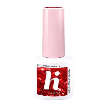 HI Hybrid Semi-Permanent Nail Polish – Red Elements 5 ml