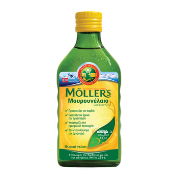 Moller's Μουρουνέλαιο με Γεύση Λεμονιού