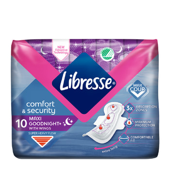 Libresse Goodnight Maxi