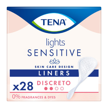 Tena Lights Sensitive Discreto Σερβιετάκια Ακράτειας – 28 pcs