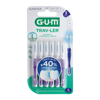 Gum Trav-Ler Extra Fine Cylindrical 1.2mm