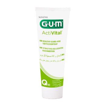 GUM Οδοντόκρεμα Gel 6050 Emea Activital Q10