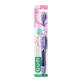 GUM Οδοντόβουρτσα 510 Pro Sensitive Compact Ultra Soft