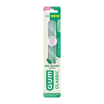 GUM Οδοντόβουρτσα 408 Classic Comp Ultra Soft