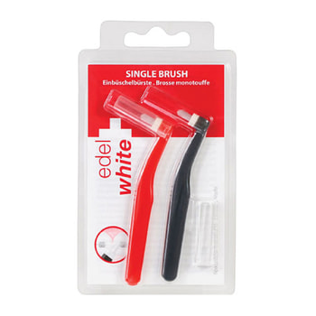 Edel White Flat Top Brushes