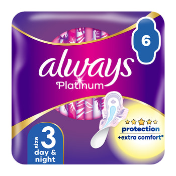 ALWAYS Platinum Ultra Night Σερβιέτες Με Φτερά