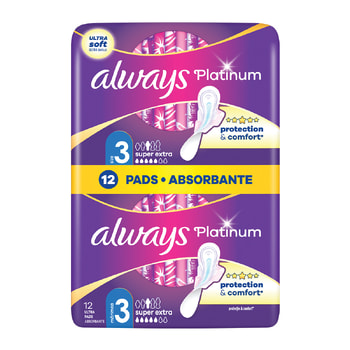 ALWAYS Platinum Ultra Night Σερβιέτες με Φτερά