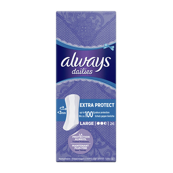 ALWAYS Dailies Extra Protect Large Σερβιετάκια