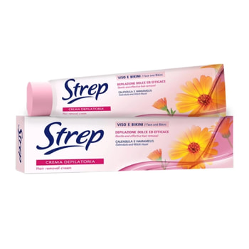 Strep Hair Removal Cream for Face & Bikini