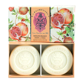 LA Florentina Pomegranate Soap Set