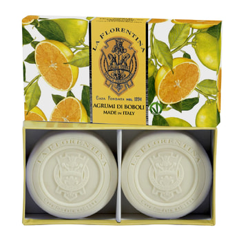 LA Florentina Boboli Citrus Soap Set