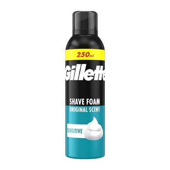 Gillette Classic Αφρός Ξυρίσματος Για Ευαίσθητες Επιδερμίδες