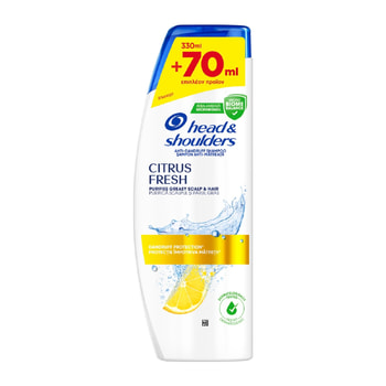 Head & Shoulders Citrus Fresh Αντιπιτυριδικό Σαμπουάν – 400 ml