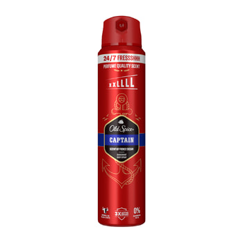 OLD Spice Captain Αποσμητικό Σπρέι Σώματος Για Άνδρες