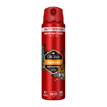 OLD Spice Tiger Claw Αποσμητικό Σπρέι Σώματος για Άνδρες