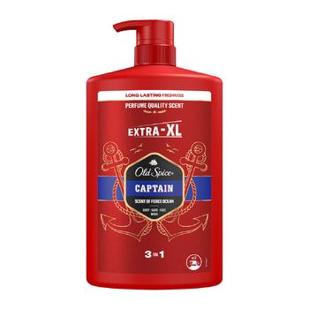 OLD Spice Captain Αφρόλουτρο & Σαμπουάν Για Άνδρες