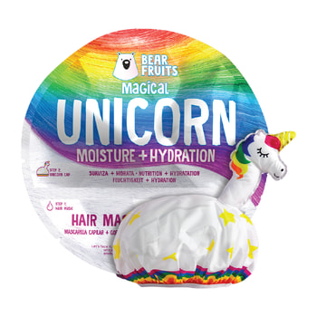 Bear Fruits Hair Mask Natural Moisture & Hydration and Unicorn Beanie