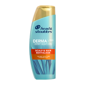 Head & Shoulders Dermaxpro Αντιπιτυριδικό Σαμπουάν Αναζωογόνηση Για Ξηροδερμία & Λεπτά Μαλλιά