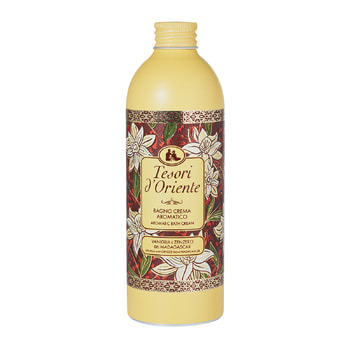 Tesori D' Oriente Αρωματικό Κρεμώδες Αφρόλουτρο Vanilla & Ginger