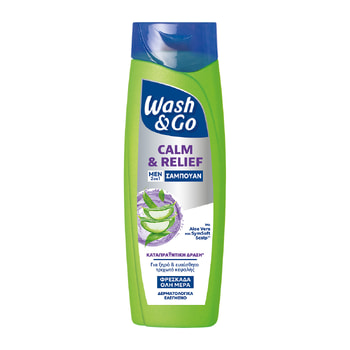 Wash & GO Calm & Relief Shampoo for Dry & Sensitive Scalp