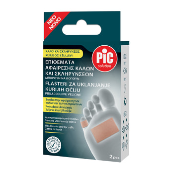 Pic Corn and Callus Removal Pads with Salicylic Acid 6X4Cm