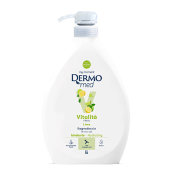 Dermomed Vitalita Lime Shower Gel with Pump