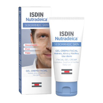 Isdin Nutradeica Κρέμα-Τζελ Προσώπου Για Σμηγματορροϊκό Δέρμα