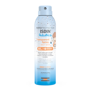 Isdin Fotoprotector Pediatrics Transparent Spray Wet Skin Αντηλιακό Σώματος SPF50