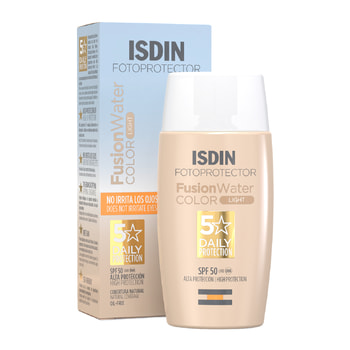 Isdin Fotoprotector Fusion Water Color - Light - Αντηλιακό Προσώπου SPF 50