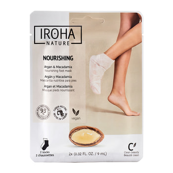 Iroha Nature Argan Nourishing Socks Foot Mask For Nourishing