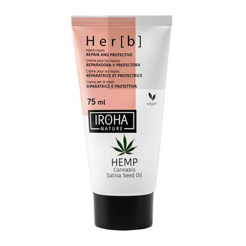 Iroha Nature HEMP Hand Cream for Repair & Protection