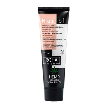 Iroha Nature HEMP Night Mask for Nourishment & Repair